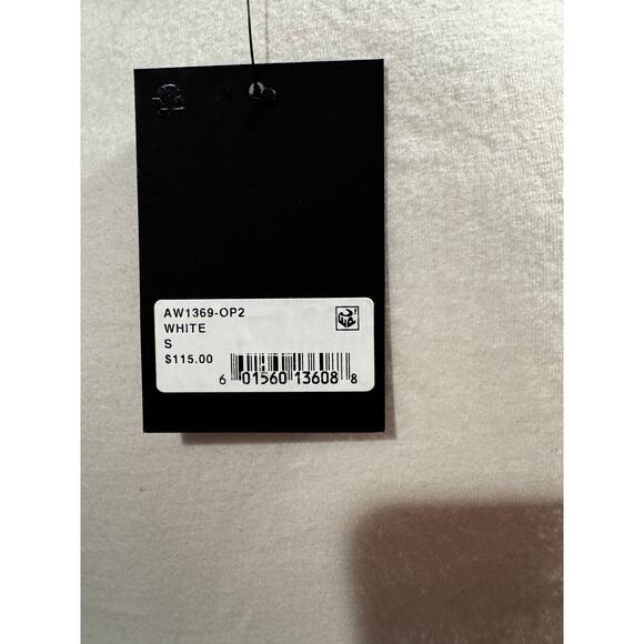 NWT ATM Anthony Thomas Melillo Long Sleeve 100% Cotton White T-Shirt-Size Small - Picture 5 of 7